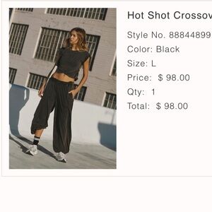 FP Movement Hot Shot Crossover Set color Black